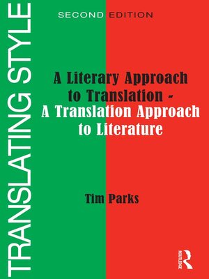 cover image of Translating Style